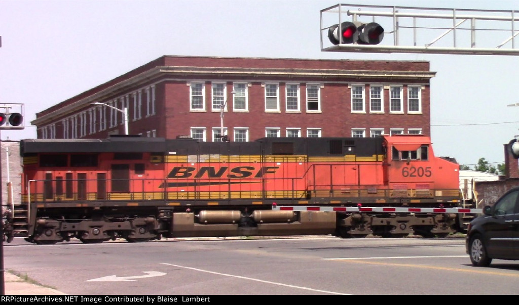 BNSF coal train DPU